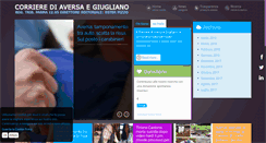 Desktop Screenshot of corrierediaversaegiugliano.it