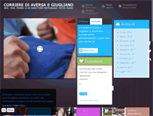 Tablet Screenshot of corrierediaversaegiugliano.it